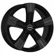 Литые колесные диски MAK Stone 5 7x17 5x112 ET55 DIA66.6 Gloss Black