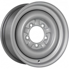 Штампованные колесные диски Kronprinz УАЗ-450 6x15 5x139.7 ET22 DIA108.6 Silver