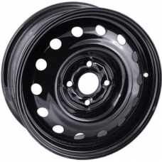 Штампованные колесные диски Trebl X40001 6x16 4x100 ET52 DIA54.1 Black
