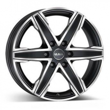 Литые колесные диски MAK King 6 6.5x16 6x130 ET54 DIA84.1 Ice Black