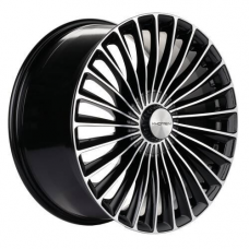 Литые колесные диски Khomen KNW 2008 9.5x20 5x112 ET38 DIA66.6 Black-FP