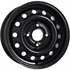 Штампованные колесные диски ТЗСК ВАЗ 01-07 5x13 4x98 ET29 DIA60.1 Black