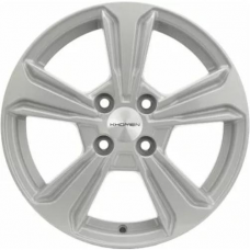 Литые колесные диски Khomen KNW 1502 6x15 4x100 ET46 DIA54.1 F-Silver