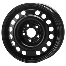 Штампованные колесные диски KFZ 8690 6x15 4x108 ET27 DIA65.1 Black