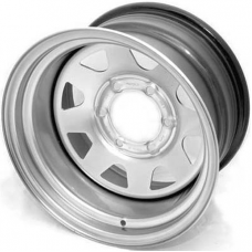Штампованные колесные диски Dotz Dakar 7x16 5x139.7 ET0 DIA110.1 Silver