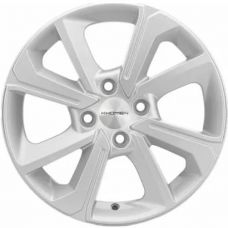 Литые колесные диски Khomen KNW 1501 6x15 4x100 ET37 DIA60.1 F-Silver