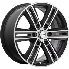 Литые колесные диски Xtrike X-124 7.5x17 6x139.7 ET36 DIA100.1 BKM/FP