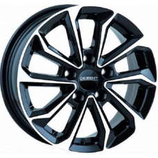 Литые колесные диски Dezent KS 7x17 5x100 ET38 DIA57.1 BFP