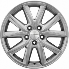 Литые колесные диски Khomen KNW 1706 7x17 5x114.3 ET39 DIA60.1 G-Silver