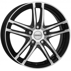 Литые колесные диски Dezent TZ 7x17 5x100 ET38 DIA57.1 BFP