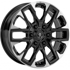 Литые колесные диски Replay DF5 7x18 6x114.3 ET45 DIA66.1 BKF