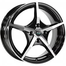 Литые колесные диски Megami MGM-19 6x15 4x100 ET37 DIA60.1 BKF