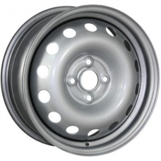 Штампованные колесные диски Trebl 8114 6x15 4x100 ET48 DIA54.1 Silver
