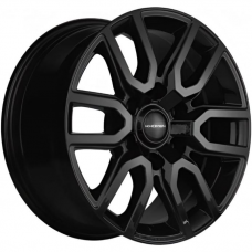 Литые колесные диски Khomen KHW 1723 8x17 6x139.7 ET25 DIA106.1 Black