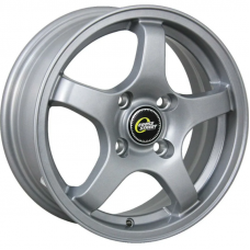 Литые колесные диски Cross Street CR-14 5.5x14 4x98 ET35 DIA58.6 Silver