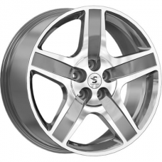 Литые колесные диски Скад КР008 8.5x20 5x108 ET43 DIA60.1 Diamond gloss graphite
