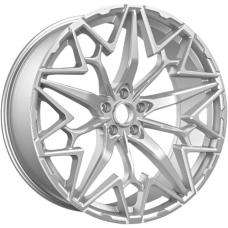 Литые колесные диски Khomen KHW 2202 10x22 5x112 ET30 DIA66.6 Brilliant Silver