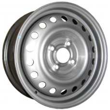 Штампованные колесные диски Trebl X40040 6x15 4x98 ET40 DIA58.1 Silver