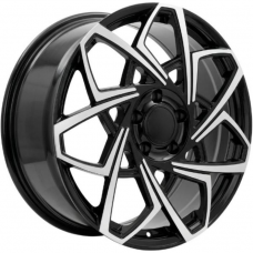 Литые колесные диски Li9 Kahn 27 9x22 5x120 ET40 DIA62.5 Gloss Black Face